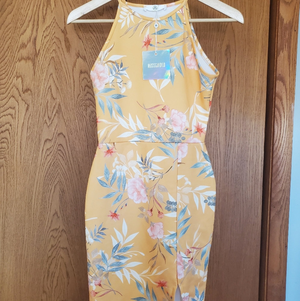 Floral mini dress